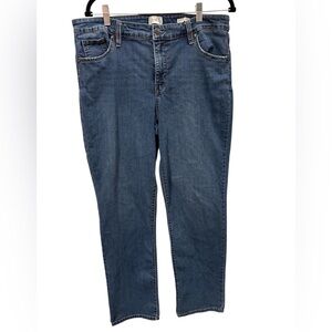 Wonderly Women's Mid Rise Straight Leg Jeans